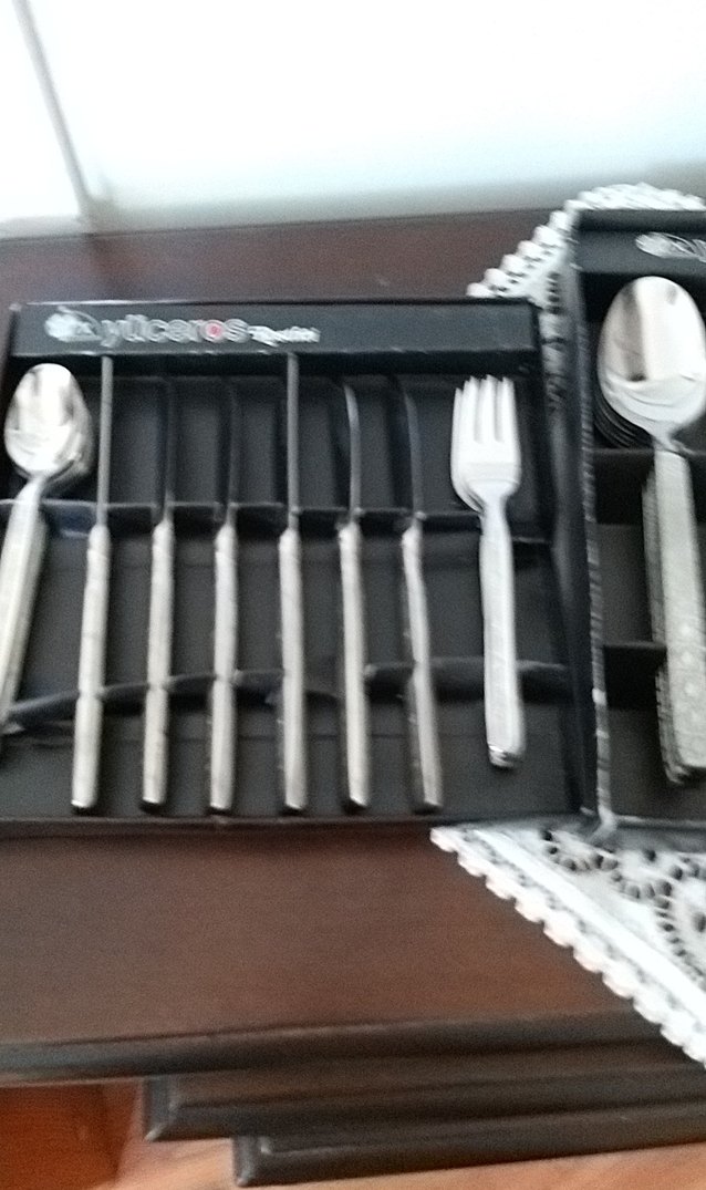 36 parça yemek ve tatlı Rostfrei lüx Çatal Kaşık Seti - Görsel 2