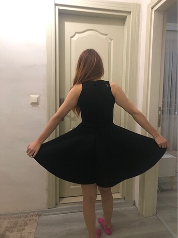36 Beden siyah Renk Abiye elbise