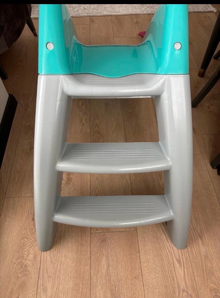 Turkuaz Çocuk Kaydırağı - Görsel 4