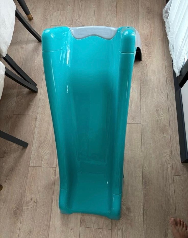 Turkuaz Çocuk Kaydırağı - Görsel 2