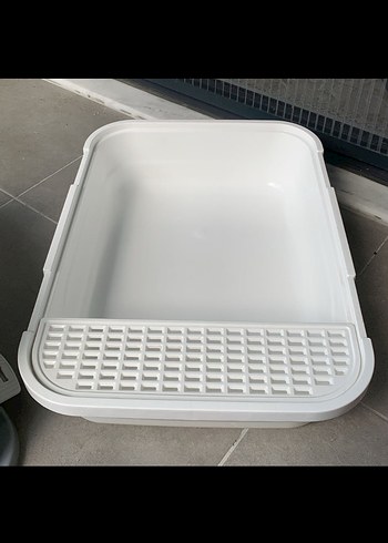 Gri Kapaklı Kedi Tuvalet Kabı - Görsel 5