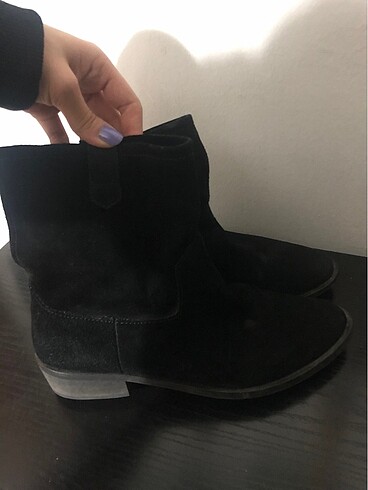 Zara basic süet bot
