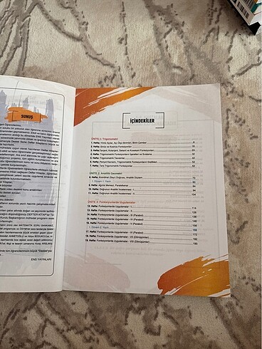 Beden Ens yayınları 11. sınıf matematik defter kitap