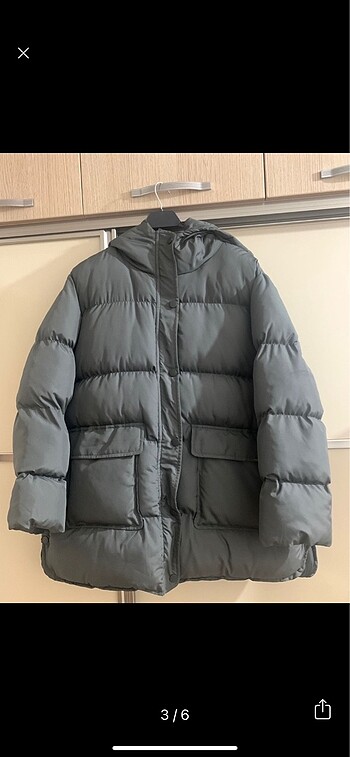 xl Beden Be blue oversize mont