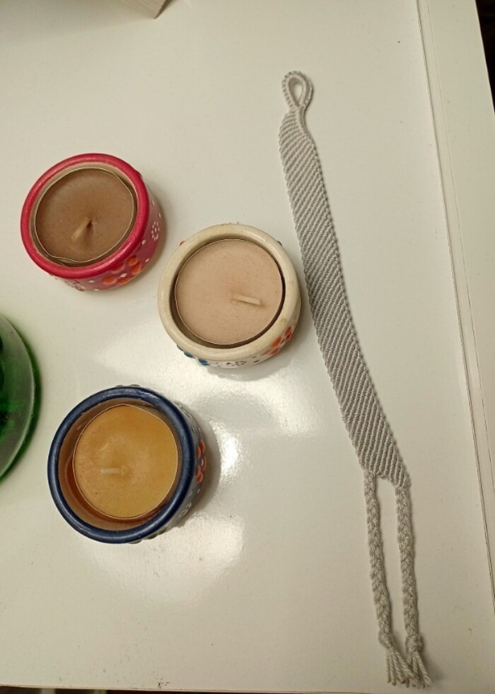 Çift Taraflı Örgü Bileklik - Görsel 3