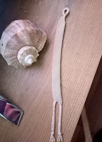 Çift Taraflı Örgü Bileklik - Görsel 3