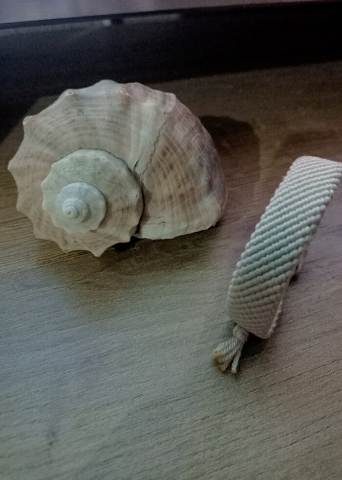 Çift Taraflı Örgü Bileklik - Görsel 4