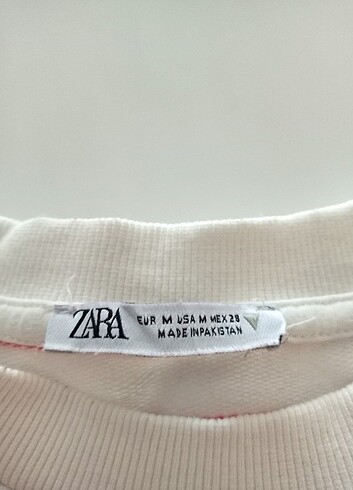 Zara M beden oversize tshirt - Görsel 8