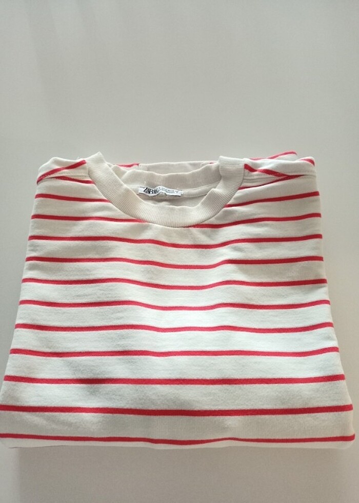 Zara M beden oversize tshirt - Görsel 2