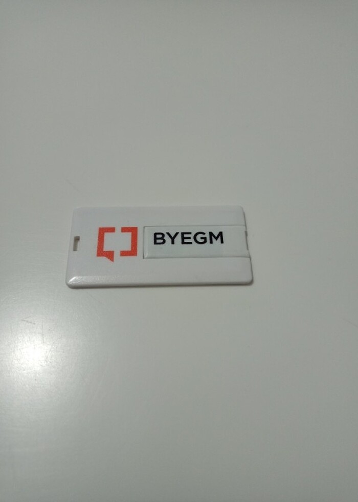 8 Gb USB Kart Şeklinde Flash Bellek - Görsel 2