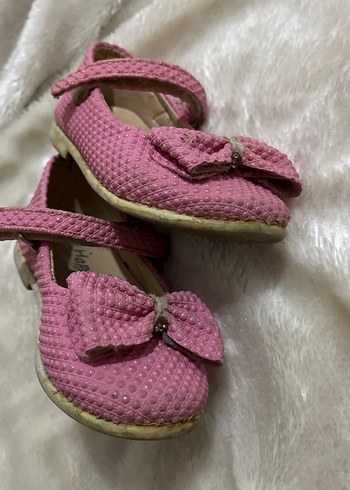 Kız Çocuk Pembe Fiyonklu Babet - Görsel 4