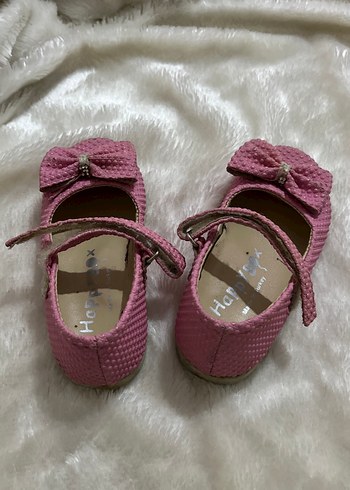 Kız Çocuk Pembe Fiyonklu Babet - Görsel 2