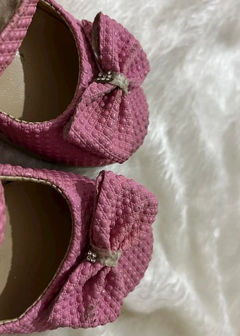 Kız Çocuk Pembe Fiyonklu Babet - Görsel 5