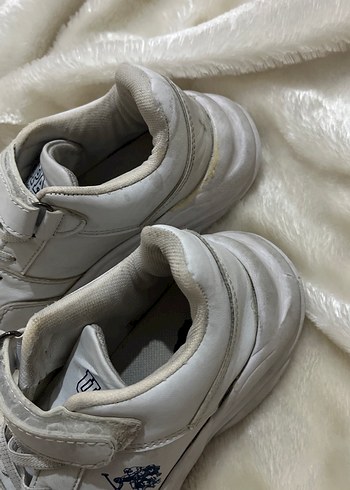 Beyaz Çocuk Spor Ayakkabı - Görsel 4