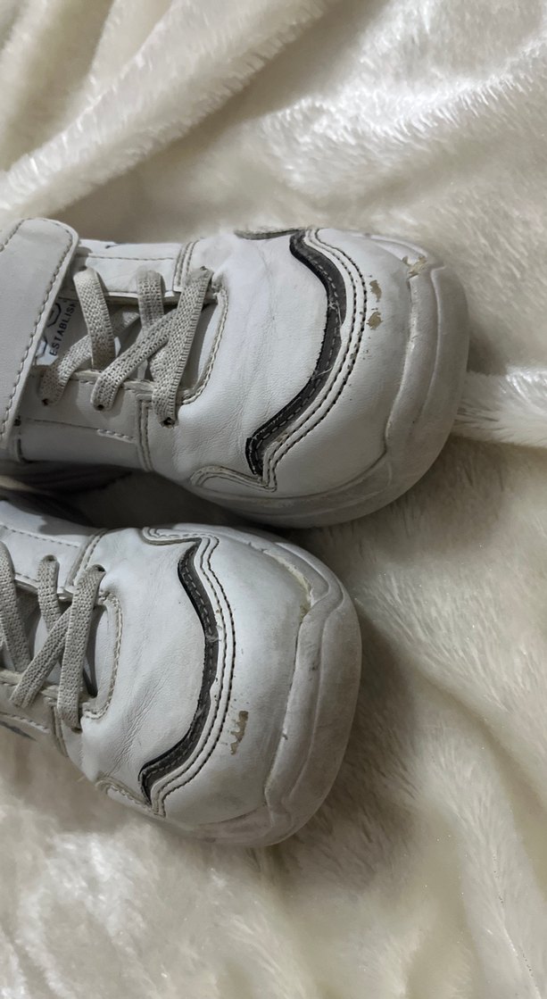 Beyaz Çocuk Spor Ayakkabı - Görsel 3