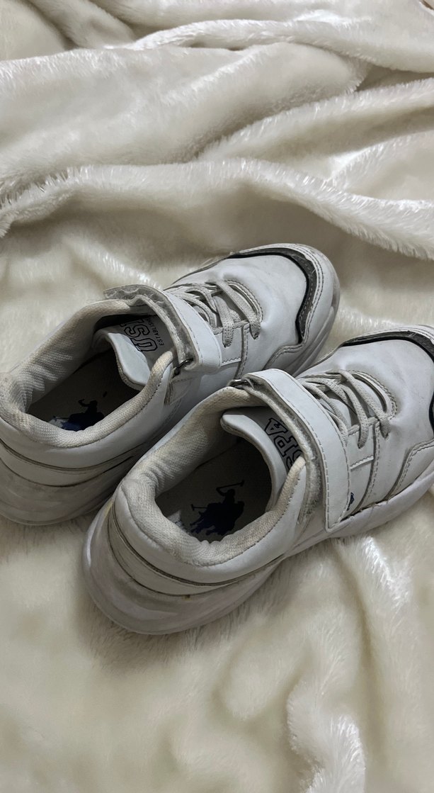 Beyaz Çocuk Spor Ayakkabı - Görsel 2