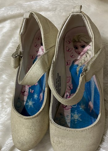 Kız Çocuk topuklu elsa ayakkabı - Görsel 7