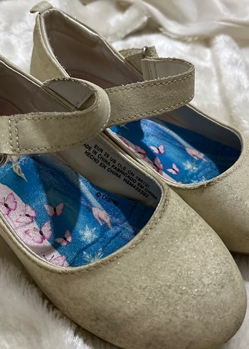 Kız Çocuk topuklu elsa ayakkabı - Görsel 2