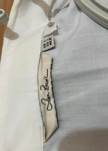 Düğmeli Beyaz Kadın Gömlek - Görsel 5