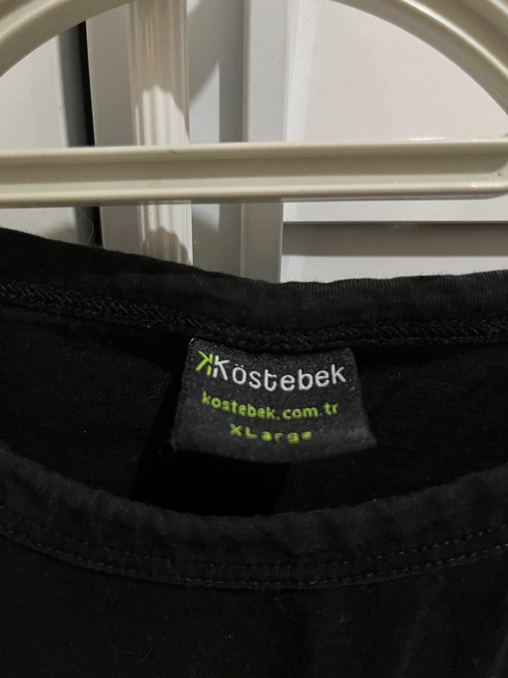 Siyah Baskılı Erkek Tişört - Görsel 2