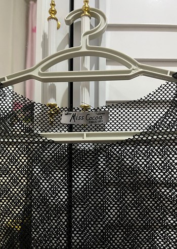 Siyah File Bluz - Görsel 2