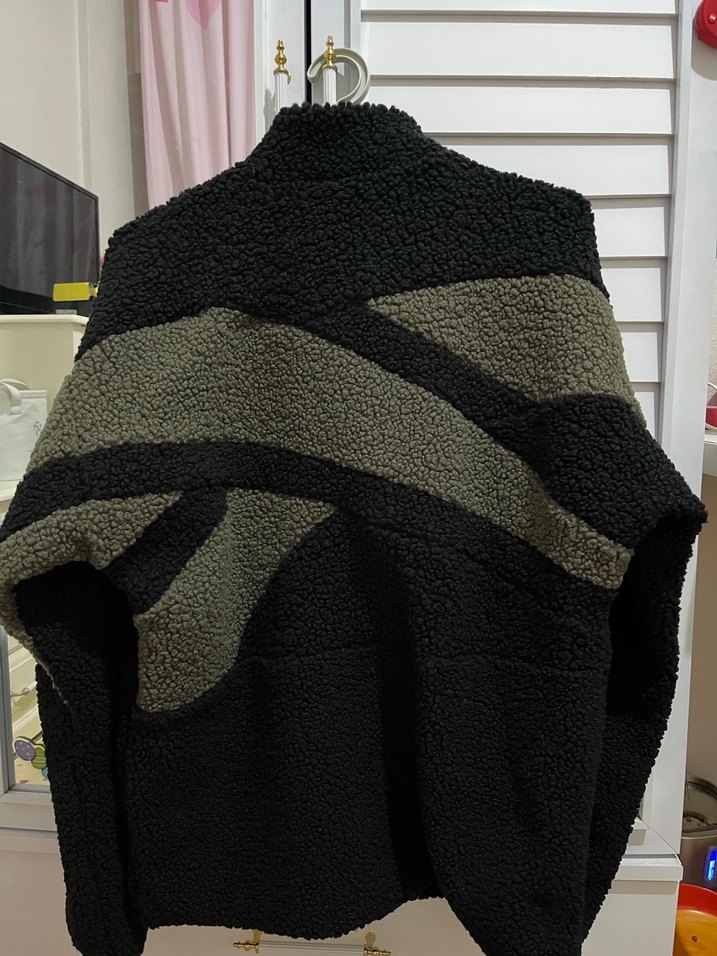 Reebok Siyah Erkek Uzun Kollu Polar Mont - Görsel 2