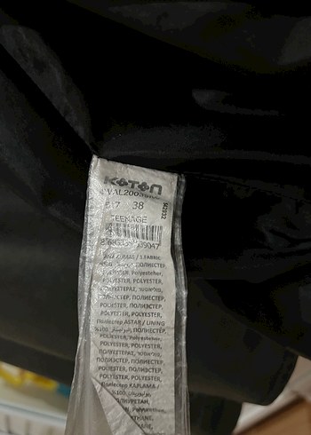 Deri Görünümlü Kemerli Biker Ceket - Görsel 6