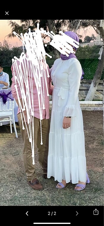Şifon elbise