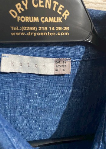 Koton keten gömlek - Görsel 2