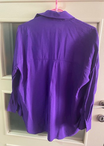 İpekyol mor gömlek bluz - Görsel 6