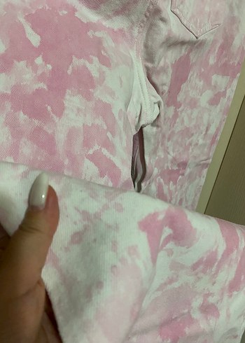 Trendyol & Milla Pembe Batik Desenli Milla Jean