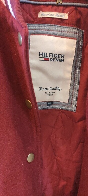 Tommy Hilfiger Hilfiger XS beden Amerikan malı kolej ceket
