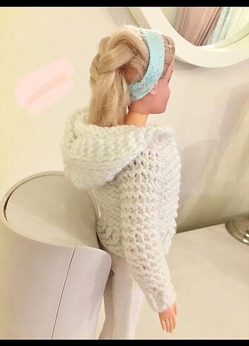 Kapşonlu Barbie Montu