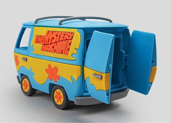  Beden Renk Scooby Doo Gizemli Arabası 37 parça Lego