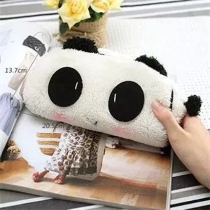panda kalemlik minik makyaj çantası