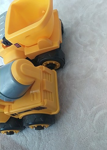 Sarı Oyuncak Mikser Kamyon - Görsel 4