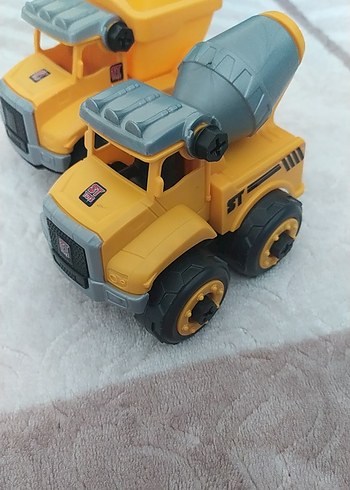 Sarı Oyuncak Mikser Kamyon - Görsel 2