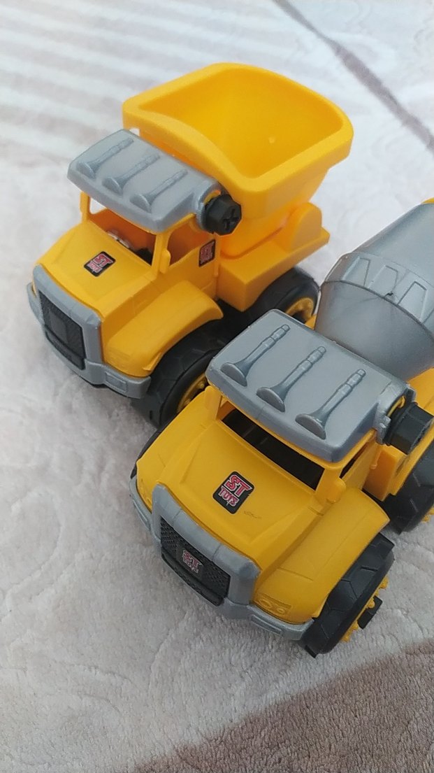 Sarı Oyuncak Mikser Kamyon - Görsel 3