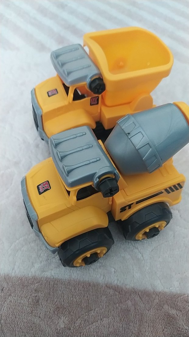 Sarı Oyuncak Mikser Kamyon - Görsel 5