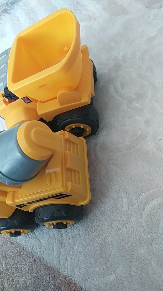 Sarı Oyuncak Mikser Kamyon - Görsel 4