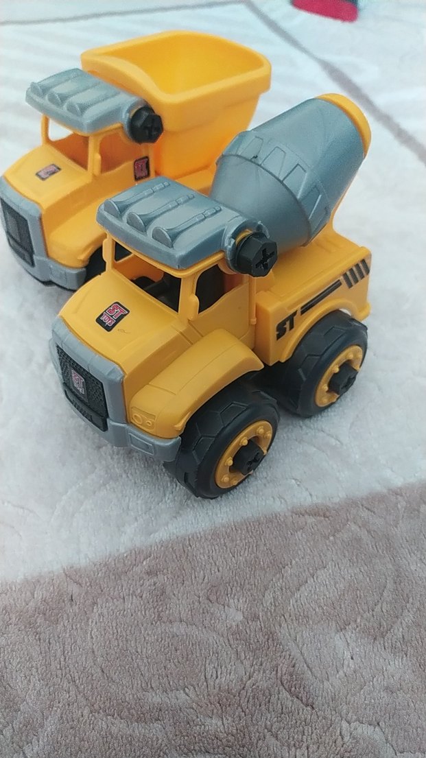 Sarı Oyuncak Mikser Kamyon - Görsel 2