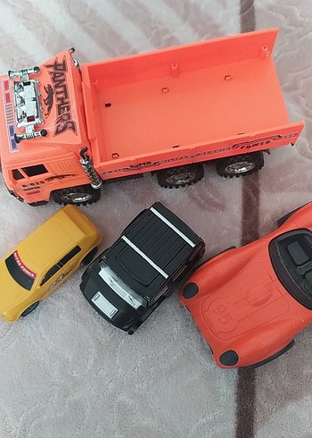 Renkli Oyuncak Araba Seti - Görsel 4