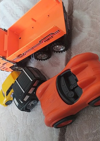 Renkli Oyuncak Araba Seti - Görsel 5