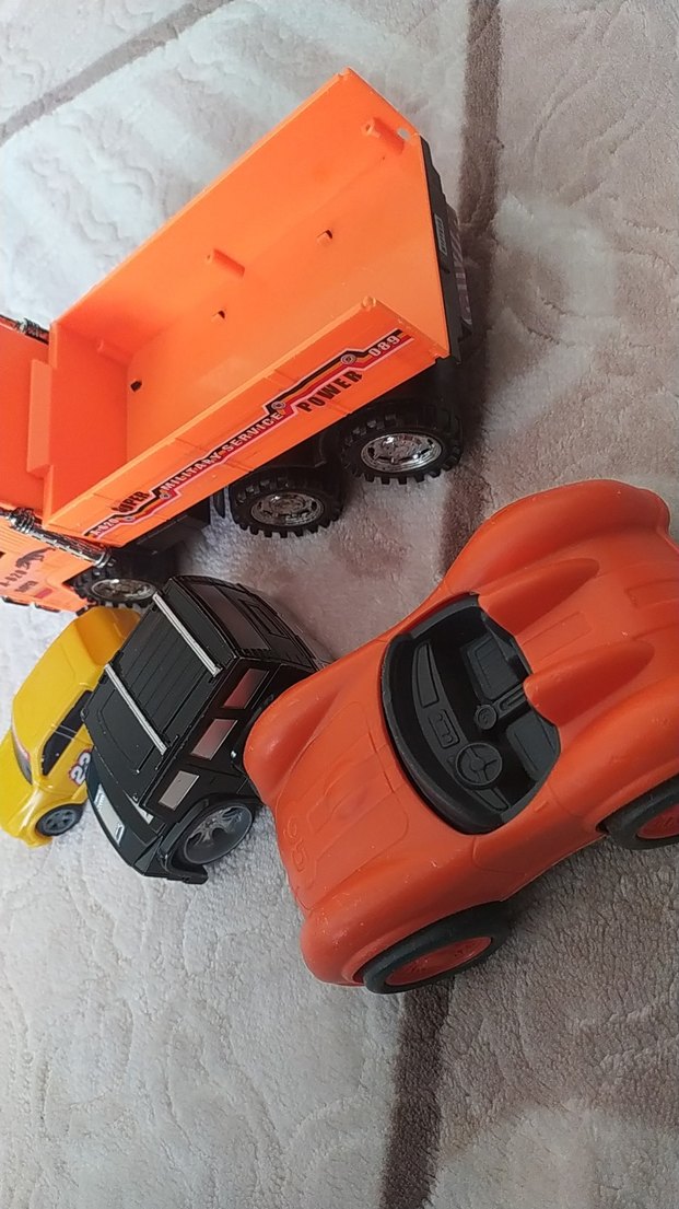 Renkli Oyuncak Araba Seti - Görsel 5