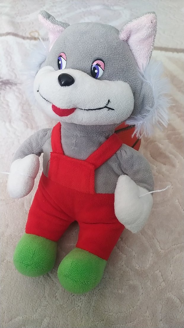 Gri Peluş Oyuncak - Görsel 2