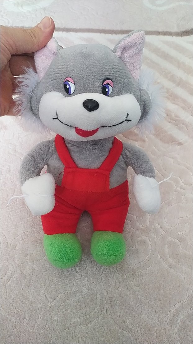 Gri Peluş Oyuncak - Görsel 4