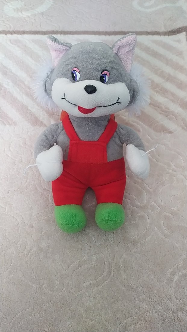 Gri Peluş Oyuncak - Görsel 3