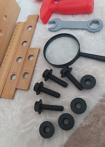 Ahşap Eğitim Seti ve Oyuncak Aletler - Görsel 4