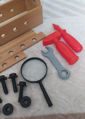 Ahşap Eğitim Seti ve Oyuncak Aletler - Görsel 2