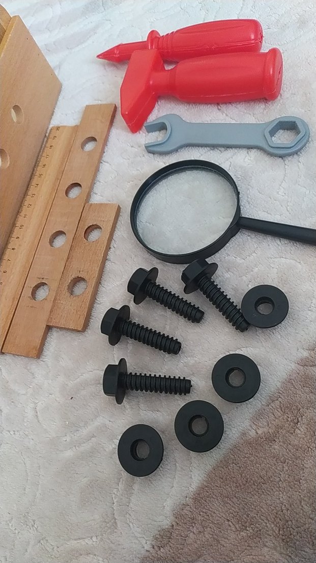 Ahşap Eğitim Seti ve Oyuncak Aletler - Görsel 4